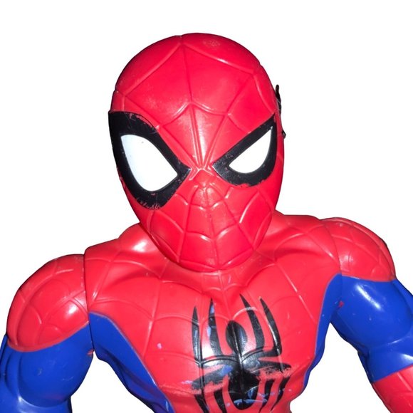 Hasbro 10 Inch Marvel Spiderman Super Hero Playskool Chunky Figure - Picture 3 of 12